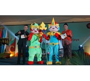 maskot kostum badut Raja Brawijaya 2018