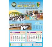 Kalender 2019, ukuran 38 x 54 cm Cocok Atribut Caleg Partai