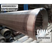 Pipa saringan sumur bor Johnson Screen 4inch stainless steel