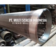 Pipa saringan sumur bor AS Screen 3in stainless steel