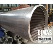 Pipa Screen sumur bor AS Screen 8in stainless steel