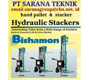STACKER PT SARANA TEKNIK BISHAMON HAND PALLET