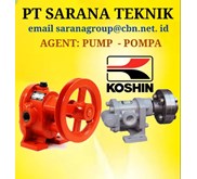 PT SARANA TEKNIK KOSHIN GEAR PUMP TYPE GL GC GB