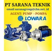 LOWARA PUMP GEAR CENTRIFUGAL PT SARANA TEKNIK PUMP