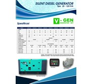 GENSET SOLAR KRISNA GENSET MURAH MEREK V GEN 50 KVA