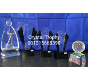 Piala golf Kristal 3d