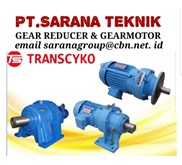TRANSCYKO GEAR REDUCER & GEAR MOTOR