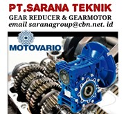PT SARANA TEKNIK MOTOVARIO GEAR REDUCER & GEAR MOTOR