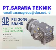 GEAR REDUCER PEI GONG WORM GEARMOTOR PT SARANA TEKNIK