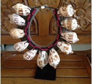 Native Shell Cymbiola Nobilis Necklace/KulitKalungAsliCymbiolaNobilis 