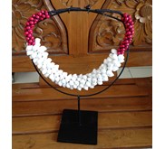 Necklace Shell Art Natural Papua Art Kalung Kerang Seni Natural Papua 