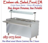 ETALASE SALAD, PECEL, DLL