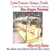 Etalase prasmanan - swalayan - portable
