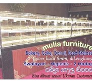 ETALASE BAKERY, CAKE, DONUT, FOOD TERTUTUP