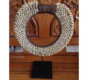 Shell Native Crafts Necklace Art /  Seni Kalung Kerajinan Kulit Asli