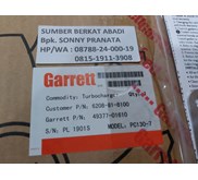 GARRETT 6208-81-8100 6208818100 TURBOCHARGER 4937-01610 MODEL PC130-7