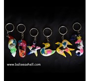 Shell Key Ring / Gantungan Kunci Kulit