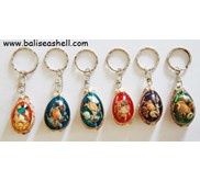 Shell Key Ring / Gantungan Kunci Kulit