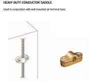 SADDLE CABLE CLAMP, HEAVY DUTY SADDLE CLAMP