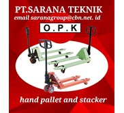 PT SARANA TEKNIK OPK HANDA PALLET & BISHAMON HAND PALLET MODEL BM 25 S
