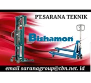 BISHAMON HAND PALLET STACKER TYPE MB PT. SARANA TEKNIK BISHAMON HAND PALLET STACKER - MATERIAL HANDLING