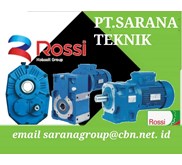 PT SARANA TEKNIK ROSSI GEARBOX GEAR REDUCER ROSSI GEARMOTOR