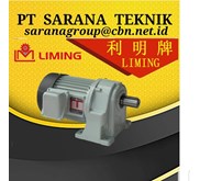 PT SARANA MOTOR LIMING AC ELECTRIC MOTOR GEAR MOTOR LIMING