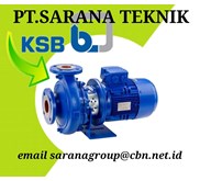 POMPA KSB PUMP PT SARANA TEKNIK PUMP  PUMP KSB CENTRIFUGAL ETANORM