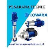 LOWARA PUMP GEAR CENTRIFUGAL PT SARANA TEKNIK Pompa