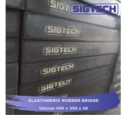 Elastomeric Rubber Bridge Ukuran 400 x 300 x 46