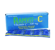 SUPLEMEN MAKANAN RAMVIT C 500 MG STRIP 