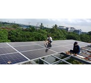 Pemasangan Pembangkit Listrik Tenaga Surya