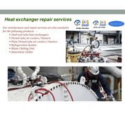 Retubing Heat Exchanger, Service Heat Exchanger, Shell and Tube 