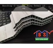 HARGA ATAP PVC ROOFTOP C SERIES 12 MM DI SURABAYA