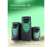 NIDEC EMERSON INVERTER SERVO DRIVE Commander SK - SK2201, SK2202, SK2203, SK2401, SK2402, SK2403, SK2404, SK3201
