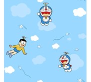 Wallpaper Motif Kartun Doraemon/Wallpaper Dinding Anak