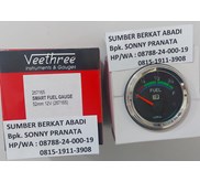 VEETHREE 267165 SMART FUEL GAUGE LED WARNING 52MM 12V - GENUINE