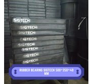 Rubber Bearing SIGTECH 500*350*40 mm