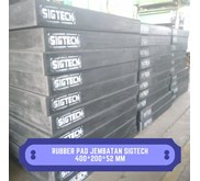 Rubber Pad Jembatan SIGTECH 400*200*52 mm
