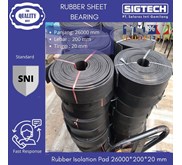 Rubber Isolation Pad SIGTECH 26000*200*20 mm