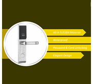 LoRa Hotel Lock Online System Access Control
