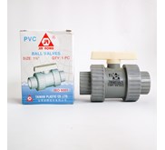 PVC ABS Ball Valve Double Union Jia Rong 1 1/2