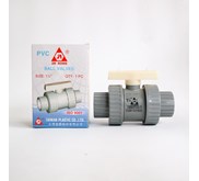 PVC ABS Ball Valve Double Union Jia Rong 1 1/4
