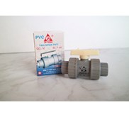 PVC ABS Ball Valve Double Union Jia Rong 1/2