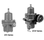 FISHER-67C, 67CR, 67CF, 67CFR-Pressure Regulator Valve