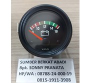 VDO 332-030-001 332030001 332 030 001 VOLT METER GAUGE 8-16V 52mm 12V