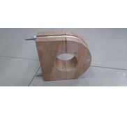 Wooden block 1/2