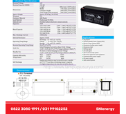 Baterai VRLA GEL 150 Ah 12 V