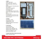 Lampu jalan two in one 100watt