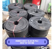 Rubber Sheet Slab On Pile 2850*10*350 mm